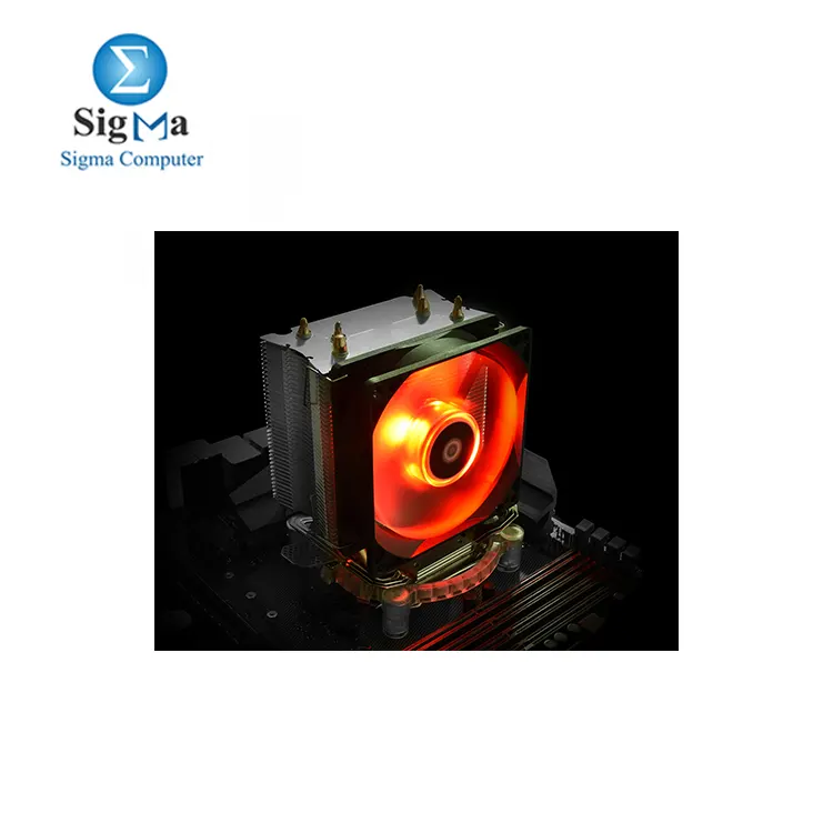 ID-COOLING Sweden Series SE-913-R PWM Red LED